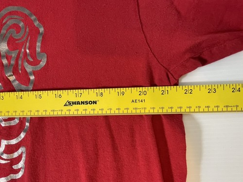 Gryffindor Alumni Spell Out T Shirt Red Harry Potter Size X L - Picture 8 of 8