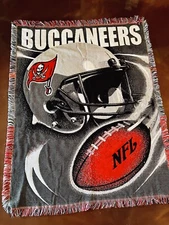 The Northwest Company Tampa Bay NFL Buccaneers Vintage Tapestry Throw 44”X53”