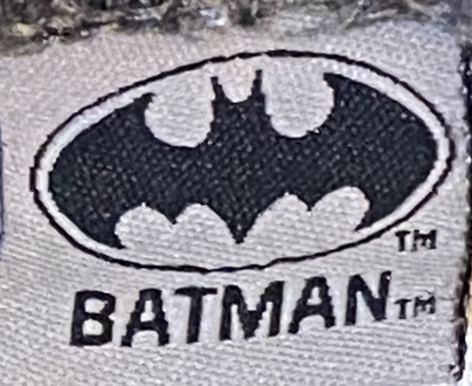 Batman Pyjama Pants with Covered Feet Kids Size 10-12 Gray - Image 4 of 4