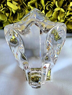 Orrefors By Lars Hellsten Very Heavy Lead Crystal (Discontinued
