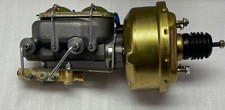 New 7 Booster Power Master Cylinder Bottom Disc Drum Proportioning Valve Kit