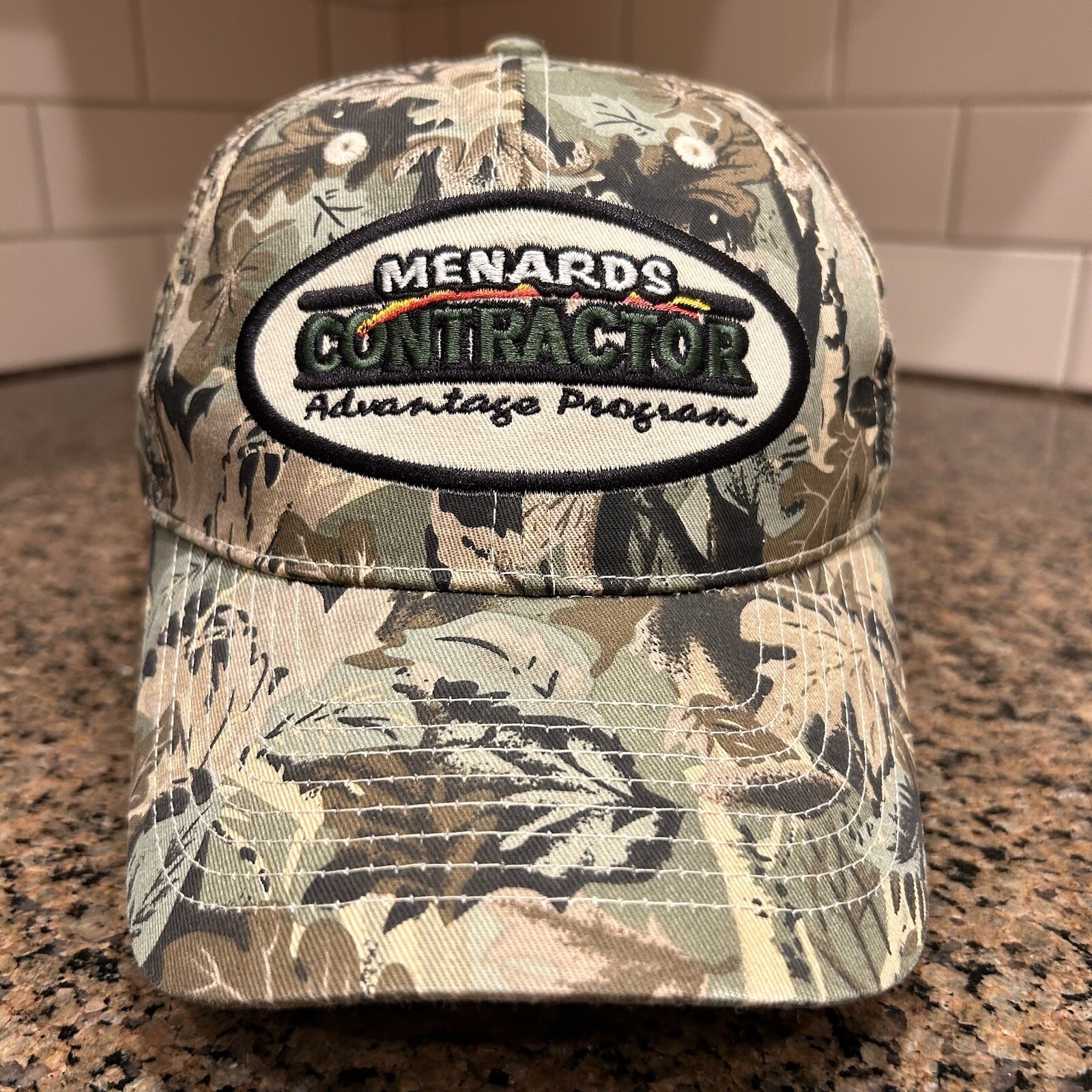 Menards Contractor Advantage Program Cap Hat Camo… - image 1