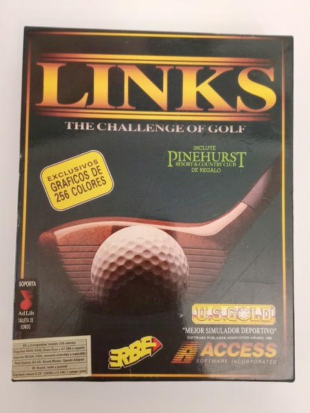 Links The Challenge of Golf 1990 Boxed Complete UNTESTED