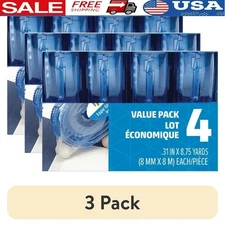 Permanent Double Sided Tape 4 Roll Pack Adhesive Scrapbooking Crafting 3 Pack