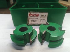 C2123 Shaper Cutter - 1" V-Paneling Cutter Set, 3/4" Bore
