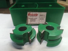 C2123 Shaper Cutter - 1" V-Paneling Cutter Set, 3/4" Bore