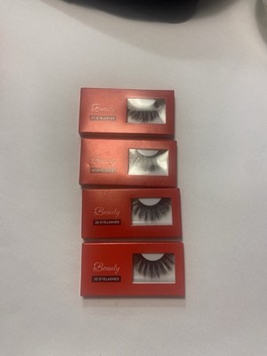 Beauty 3D Eye Lashes New In Box  4 Boxes