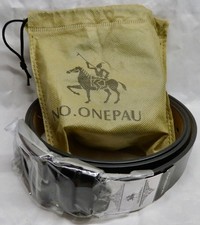 NO.ONEPAU Men's Big Tall Genuine Leather Belt - New 52"