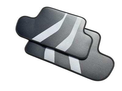 Original BMW M Performance Fußmatten Gummi hinten 6er Coupé Cabrio F12 F13 Set
