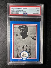 1976 Shakey's Pizza JUDY JOHNSON #150 Greatest Players PSA 7 NM RARE *LOW POP*