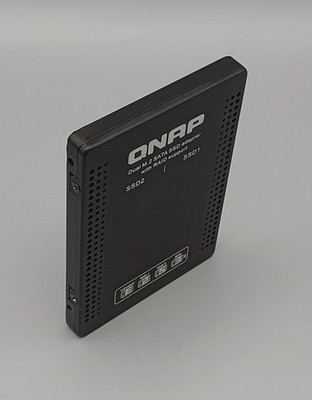 QNAP DUAL M.2 2280 SATA SSD to 2,5  SATA Adapter QDA-A2MAR