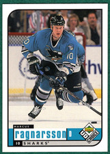 Marcus Ragnarsson - 1998-99 UD Choice #178 - San Jose Sharks Hockey Card