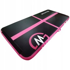 AirTrack Dmuchana Mata Gimnastyczna MASTER 200 x 100 x 10 cm Black-Pink MASTER S