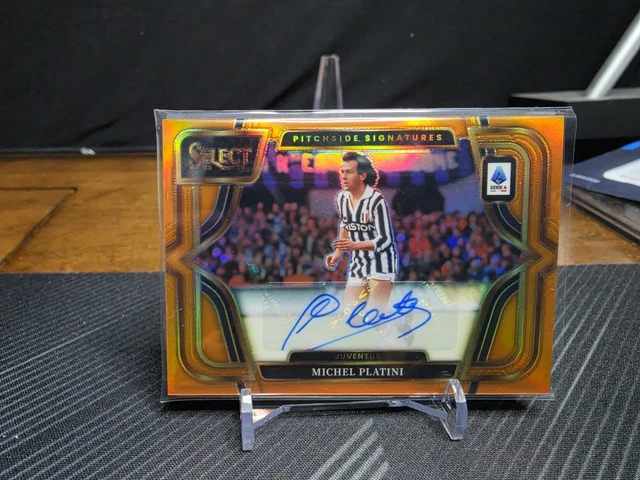 2025-26 Select Serie A Michel Platini Auto Orange 49/49