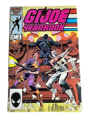 G.I. Joe Yearbook #3 Marvel 25th Anniversary March 1987 Hush Job Larry Hama