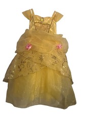 Princess Belle Dress Disney Bibbidi Bobbidi Boutique 5/6 Costume Beauty  Beast