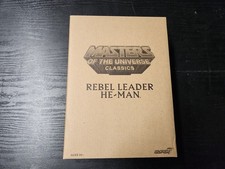 MOTUC  Rebel Leader He-Man  2020 Super7 Masters of the Universe Classics NIB