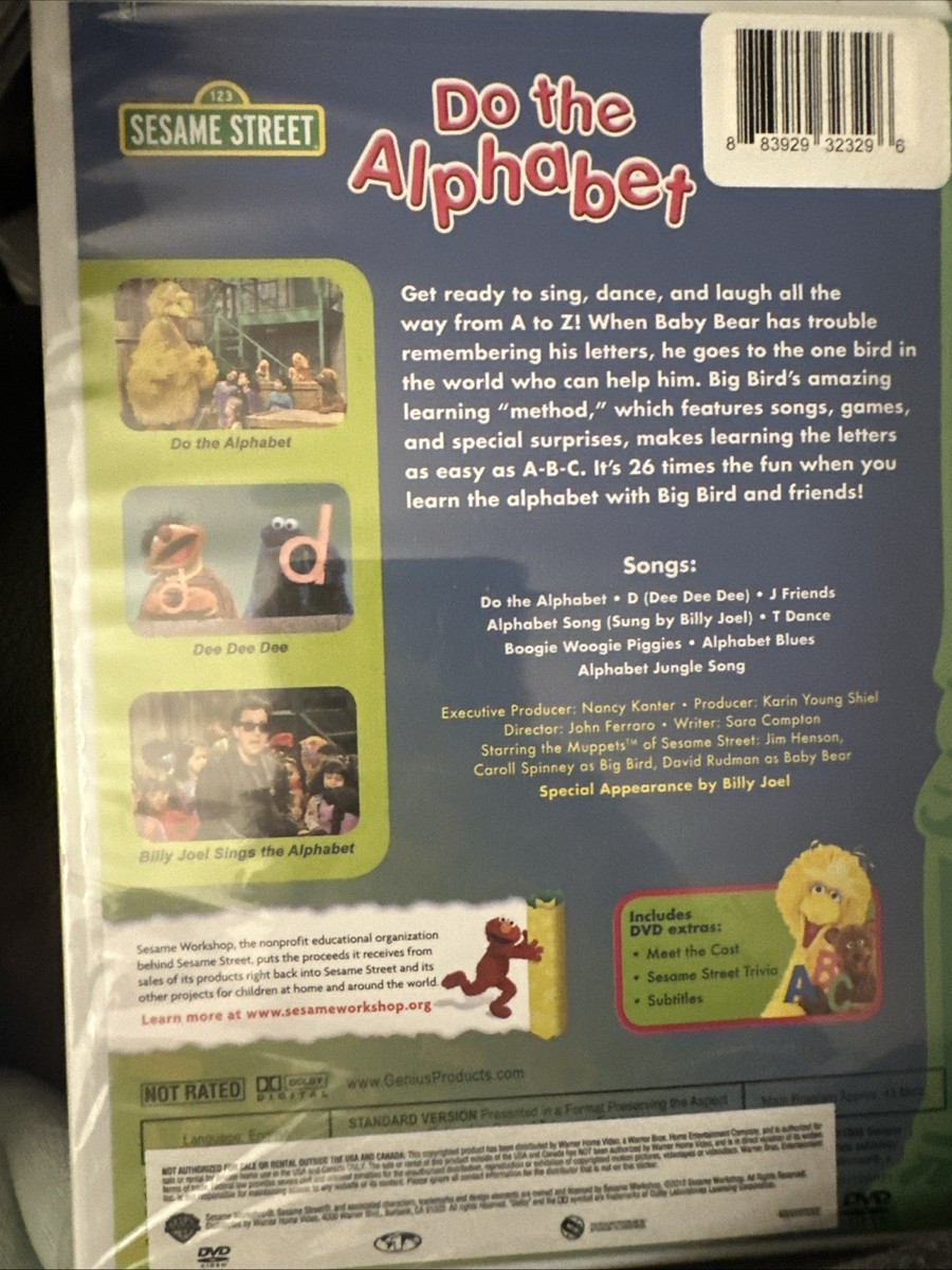Sesame Street - Do the Alphabet DVD | eBay