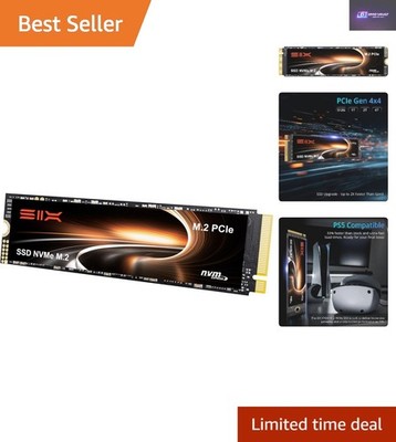 X7400 Pro PCIe 4.0 SSD - 512GB M.2 NVMe für ultimatives Spielerlebnis