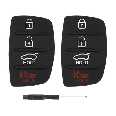 #ad Key Fob Rubber Pad replacement fits fits for Hyundai Santa Fe Part $12.99