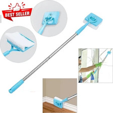 Skirting Board Buddy 135cm  Baseboard Cleaning Mop Dust Removal Handle Tool