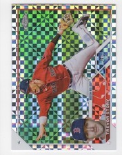 2023 Trevor Story Topps Chrome Baseball X-Factor Refractor Red Sox #23