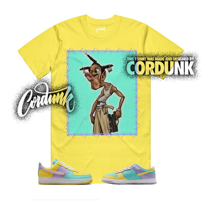 Dunk Easter Air Force 1 Emerald Rise Yellow Pink Foam Low T Shirt Match LDOG