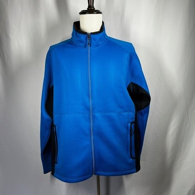 Men s Elevate Sporty Jacket, Zip Up with Pockets, Size XL/TG