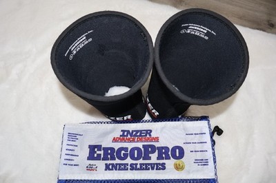 Inzer ErgoPro Stiff Powerlifting Knee Sleeves SIZE SMALL | eBay