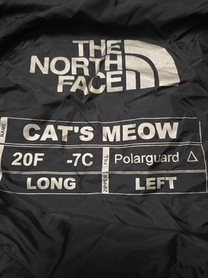 The North Face Cat s Meow Sleeping Bag Storage Drawstring Bag, Black