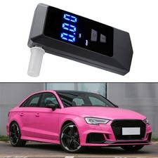 Black Portable Breathalyzer Device with For precision Alcohol Detection AAT088
