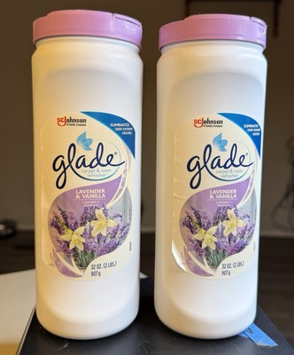 Glade Carpet & Room Refresher FRESH Lavender & Vanilla - 2 Bottles READ DESCR.