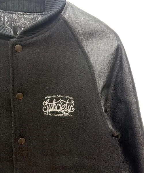 SUBCIETY                    Stadium jacket black image 5