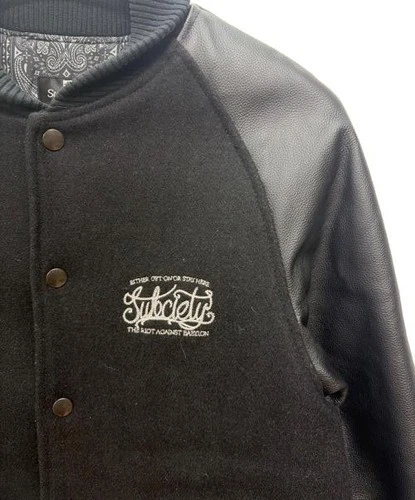 SUBCIETY                    Stadium jacket black image 5