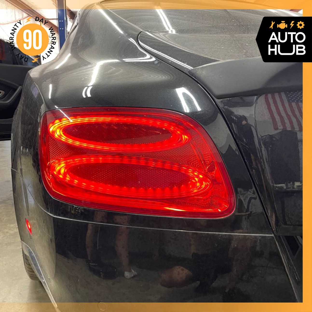 12-13 Bentley Continental GT GTC Left LED Tail Light Lamp 3W3945095N OEM 73k