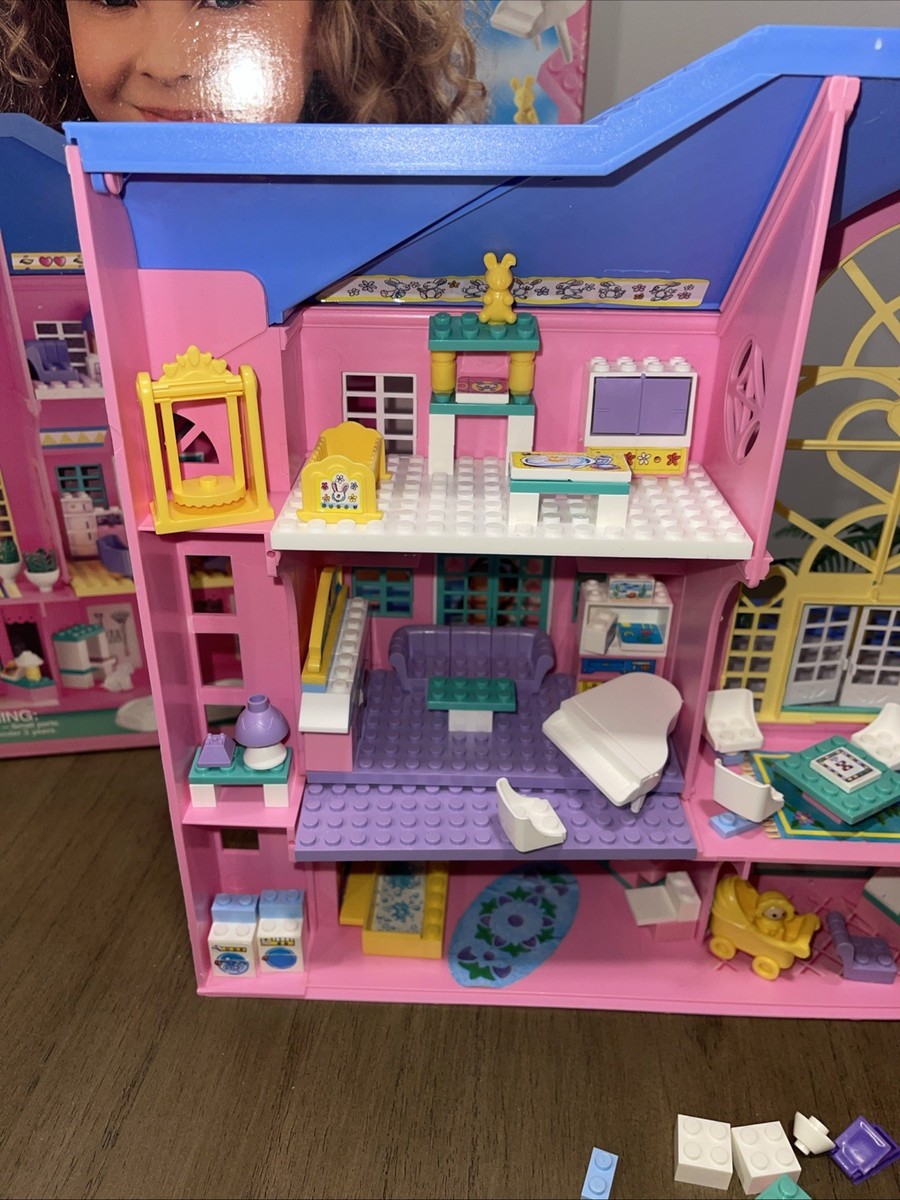 Vintage 1997 MEGA BLOKS FANTASY DOLL HOUSE SET 9405 In Original