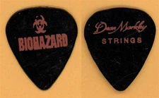 Biohazard (Red Ink) Guitar Pick - 1990 Tour Dean Markley Strings