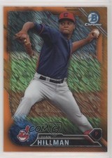 2016 Bowman Chrome Prospects Orange Shimmer Refractor Juan Hillman #BCP196 6u5