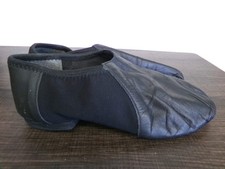 Dance Jazz Shoes DanzNMotion Adult 8M Leather Pull on Split Sole