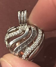 Heart Urn pendant for Ashes 925 Sterling Silver Keepsake pendant For Ashes...