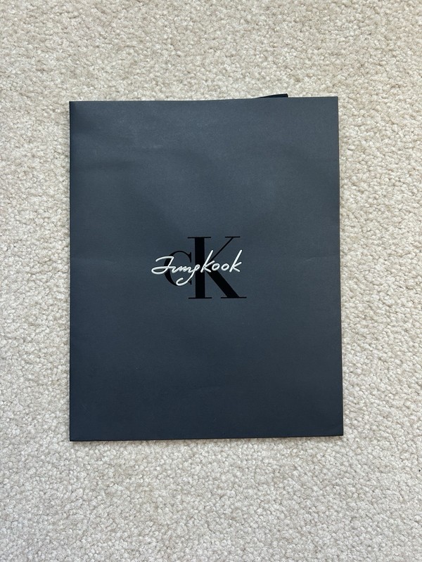 Jungkook "CK" EXCLUSIVE Black Bag (SoHo)