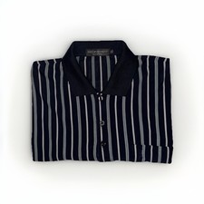 Yves Saint Laurent Shirt Men  s Size 54 Vintage Pour Homme S/S Collared Polo