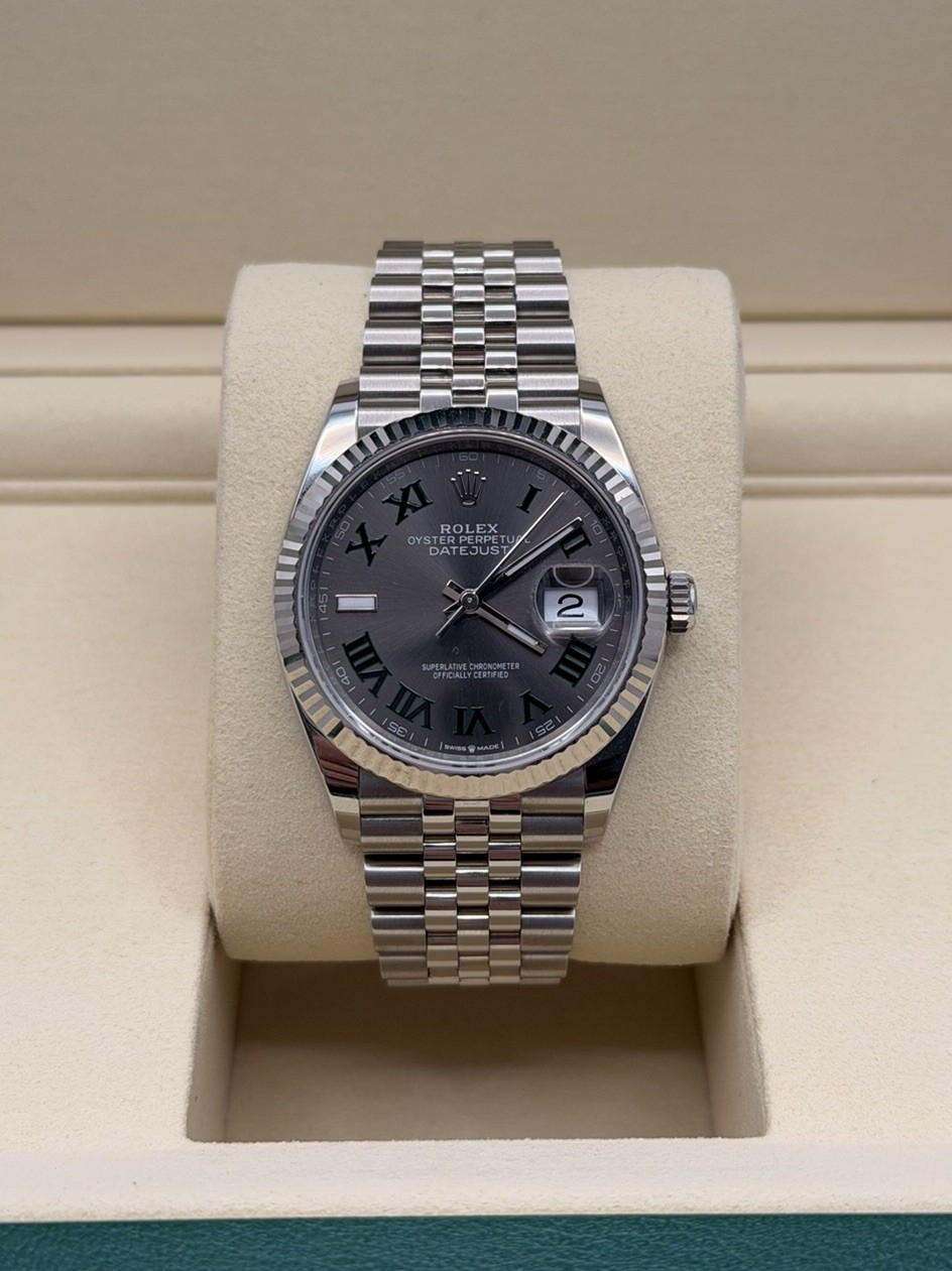 Rolex Datejust 36mm | Stainless Steel | Wimbledon Watch | 126234 | 2026