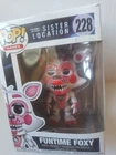 Funko Pop! Games: FUNTIME FOXY #228 Five Nights at Freddy's Vinyl Figurine