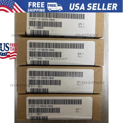 New Siemens 6ES7137-6BD00-0BA0 6ES71376BD000BA0 SIMATIC ET 200SP