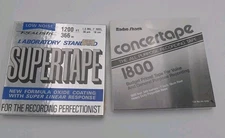 Realistic Supertape & Radio Shack Reel To Reel 7" Tape Lot