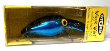 Storm Wiggle Wart WW05 102 Met. Blue/Black Fishing Lure 7'-12' PRE REPALA NISB