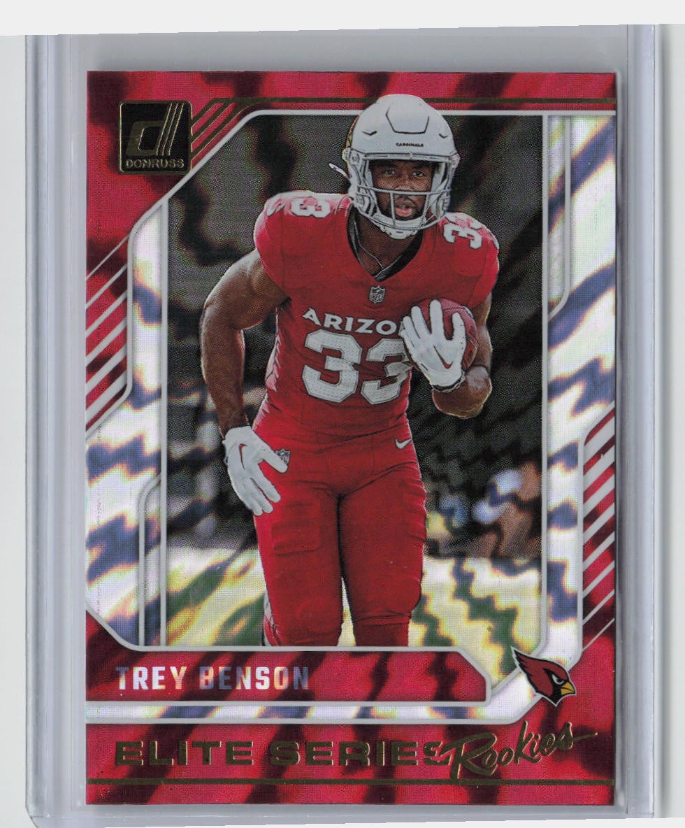 2024 Donruss #25 Trey Benson The Elite Series Rookies