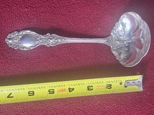 Vintage Lucerne By Wallace SS Gravy Ladel  7"    '