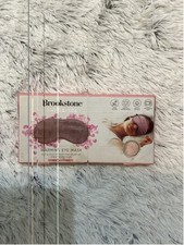 Unisex Brookstone Thera-Spa Warming Eye Mask Rose Infused Pink One Size